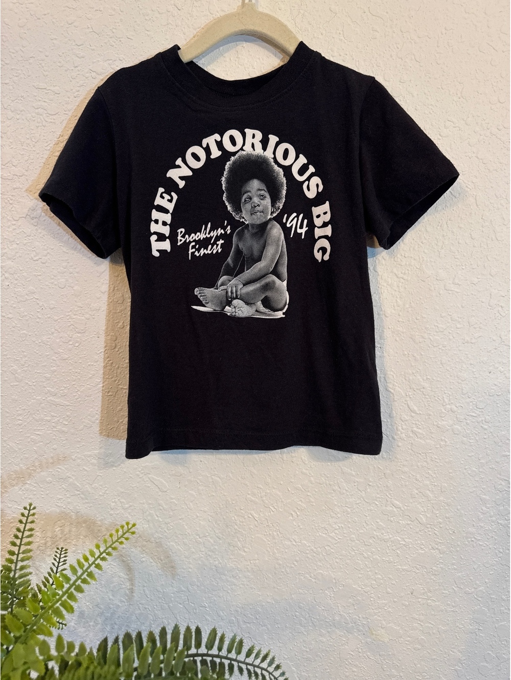The Notorious B.I.G. Graphic T-Shirt Black 4T